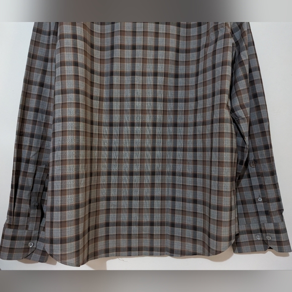 Modern English John Lennon Stretchable Plaid Shirt 2XL NWT - Picture 10 of 11